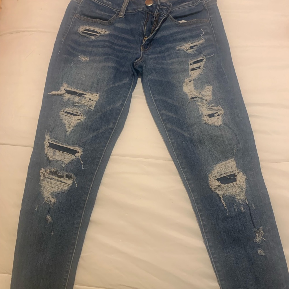 American eagle super stretch jeans